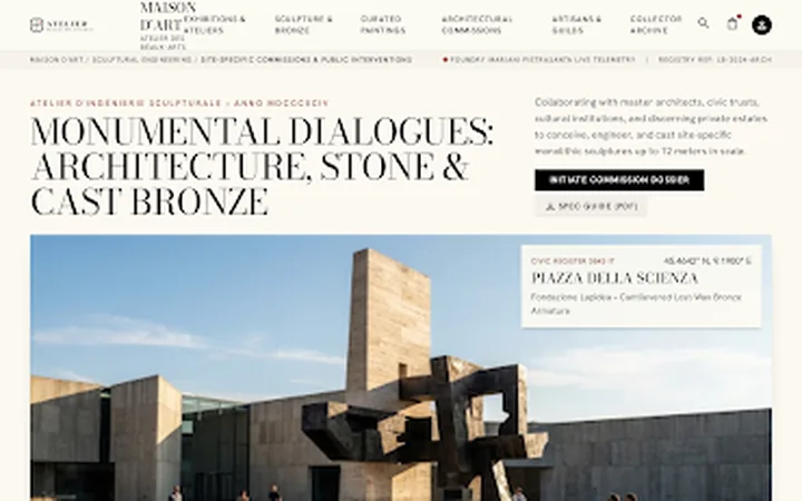 Architectural commissions template
